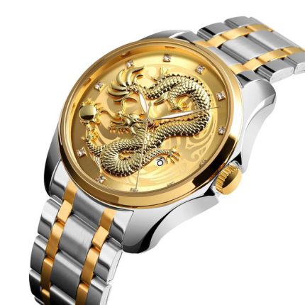 ساعت مردانه اسکمی طرح اژدها مدل دراگون SKMEI 9193 Dragon